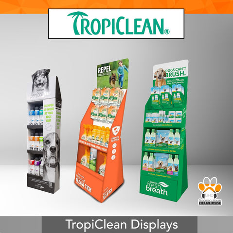 TropiClean Displays