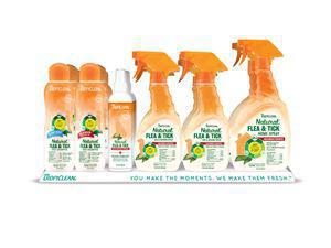 TC NATURAL FLEA & TICK DISPLAY 15PCS