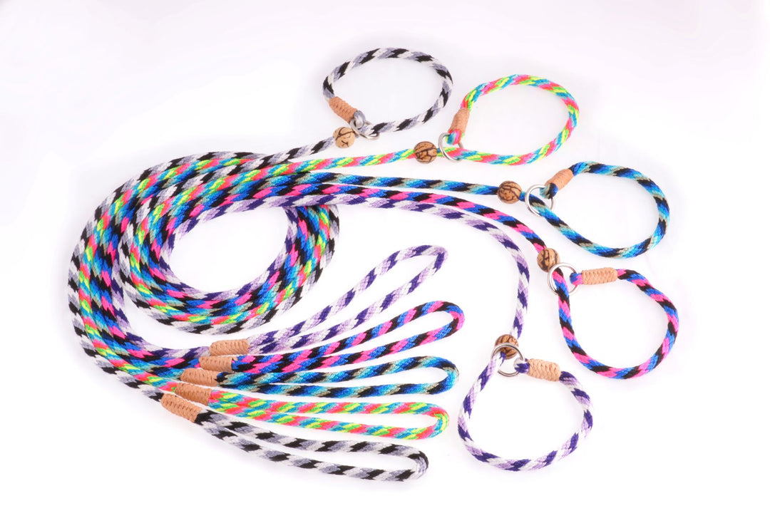 ALVALLEY NYLON SLIP LEAD W/STOP 4MM X 4'