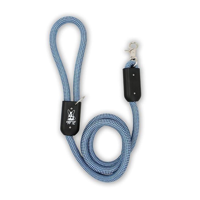 WL CLIMBING ROPE LEASH BLUE 5FT