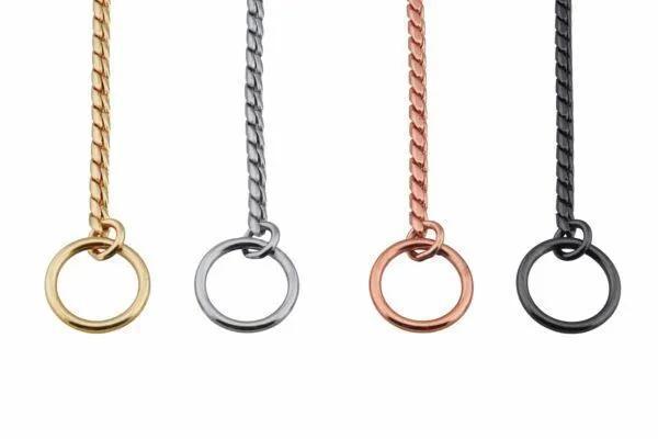 ALVALLEY SLIP SNAKE CHAIN COLLAR 3.0MM X 24"