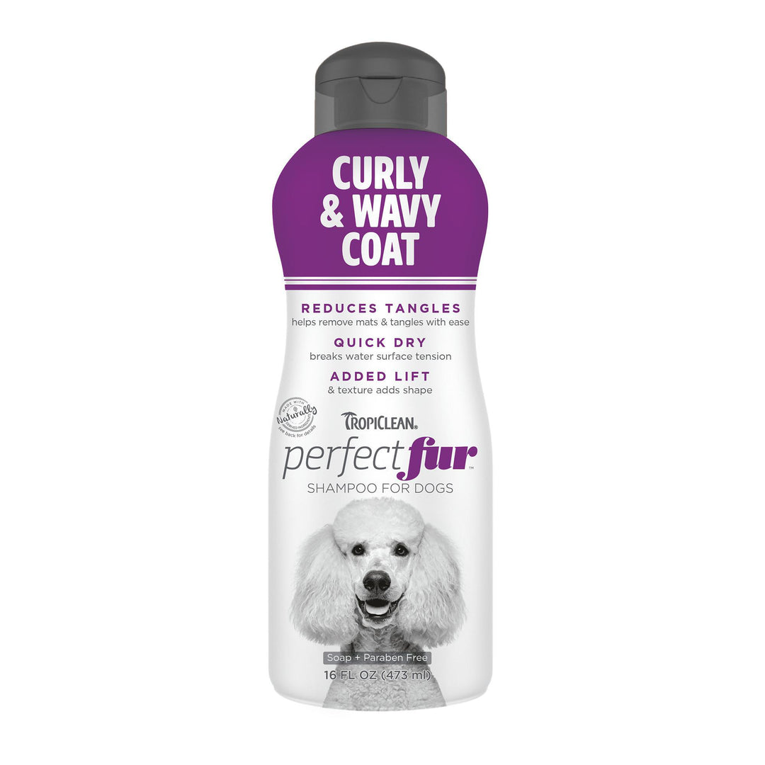 TC PERFECT FUR CURLY & WAVY COAT SHAMPOO 16 OZ