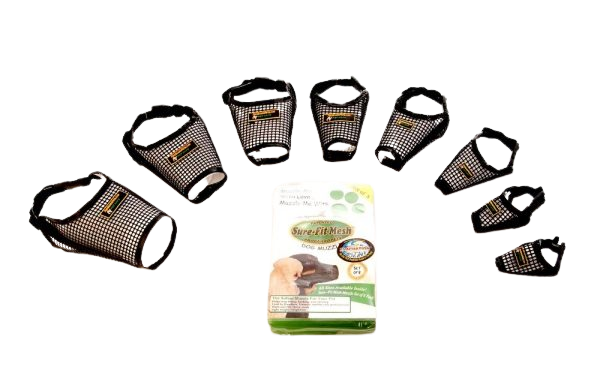 PROGUARD SURE-FIT MESH DOG MUZZLE (S-1)