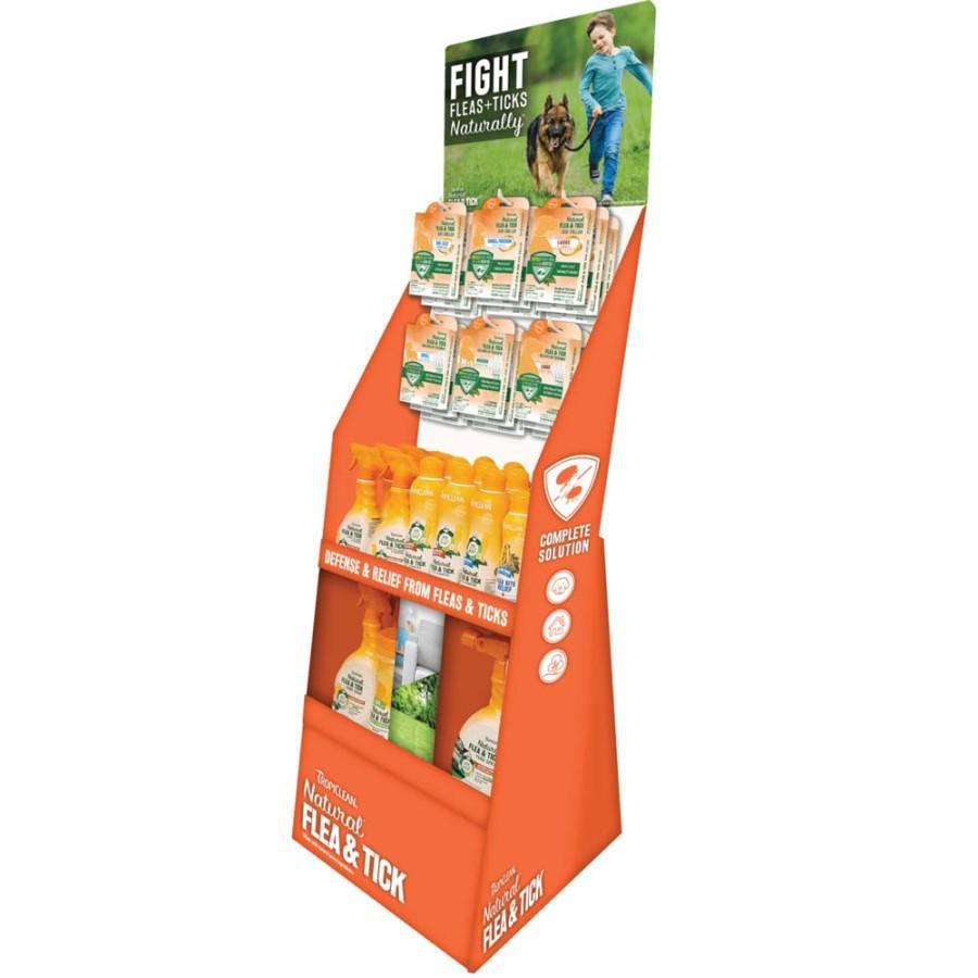 TC NATURAL FLEA & TICK FLOOR DISPLAY 42PCS
