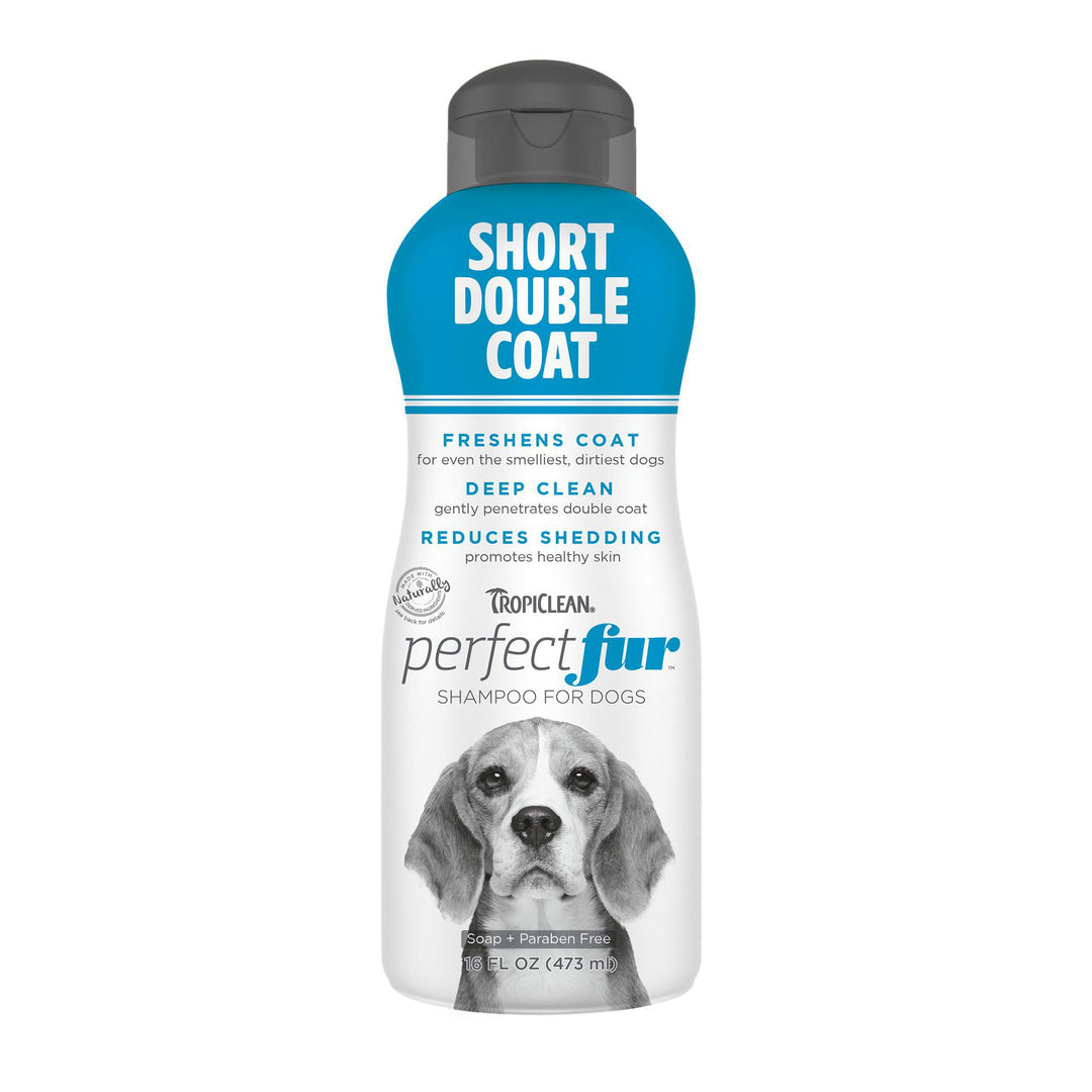 TC PERFECT FUR SHORT DOUBLE COAT SHAMPOO 16 OZ