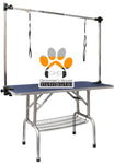 Grooming Table Foldable 36" W/ Overhead