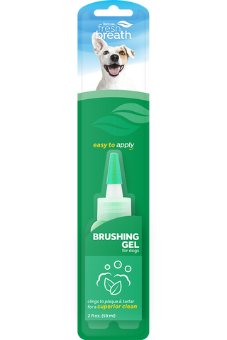 TropiClean Fresh Breath Brushing Gel for Dogs 2oz