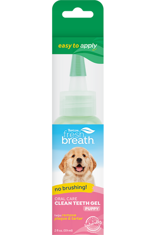 TropiClean Fresh Breath Oral Care Gel for Puppies 2oz
