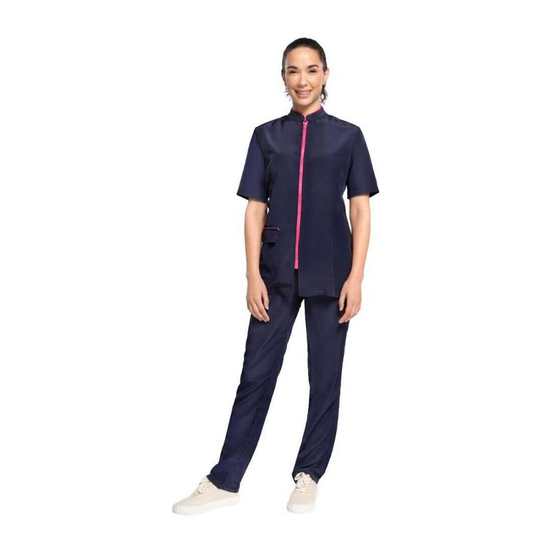 ARTERO NIZA SMOCK BLUE-FUCSIA