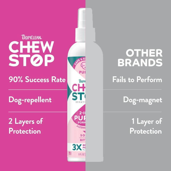 TC CHEW STOP BEHAVIOR AID PUPPY SPRAY 8oz