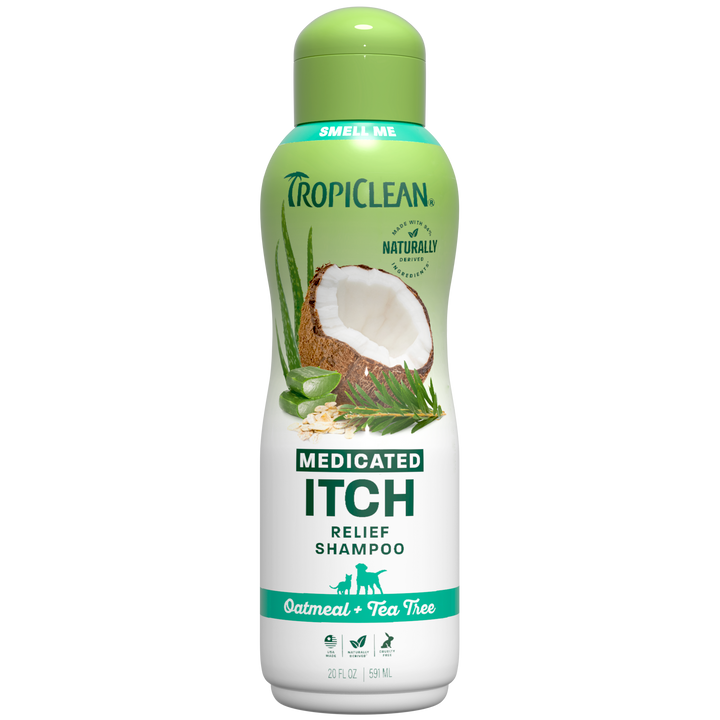 TC OATMEAL & TEA TREE MEDICATED ITCH RELIEF SHAMPOO FOR PETS