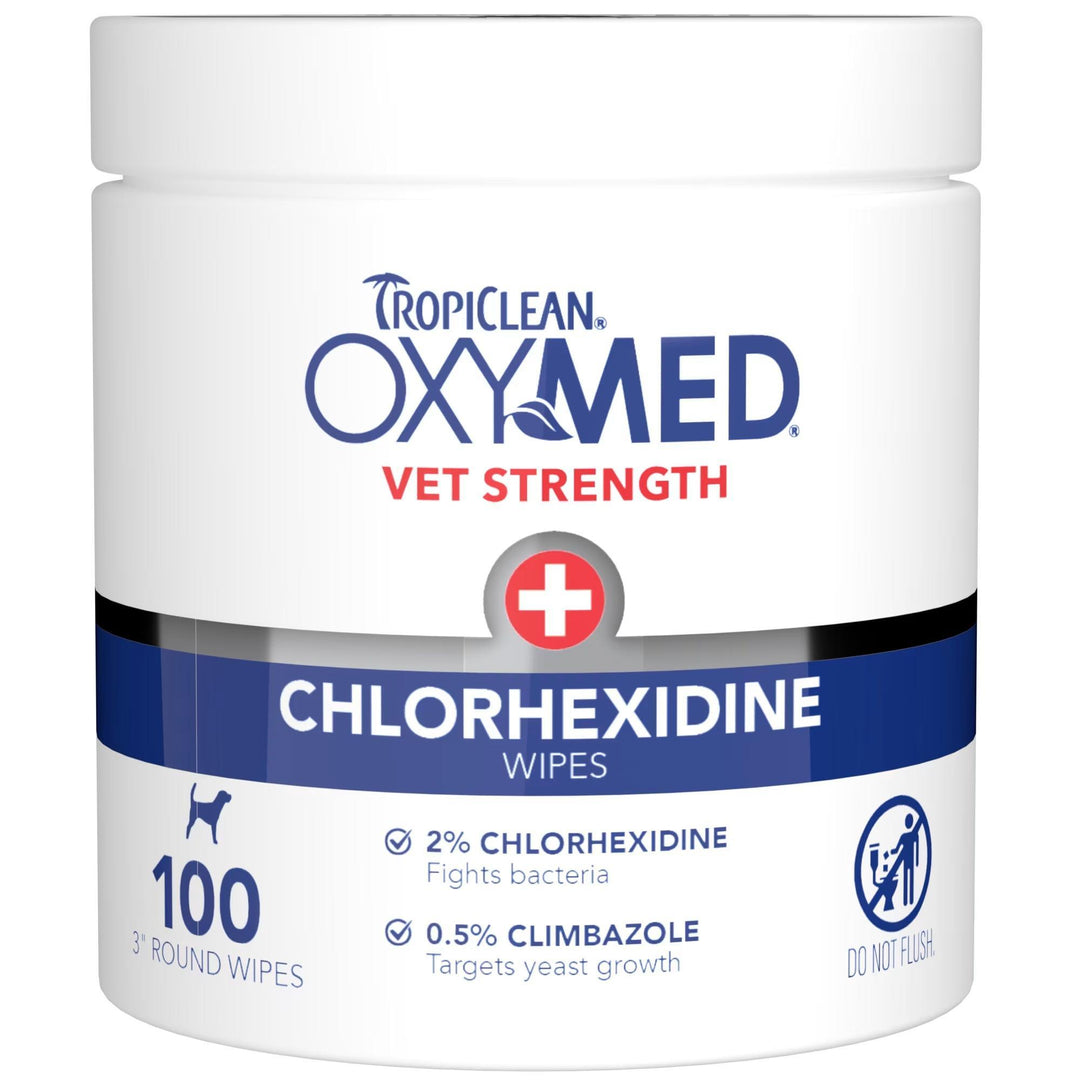 TC OXYMED CHLORHEXIDINE WIPES, 100ct