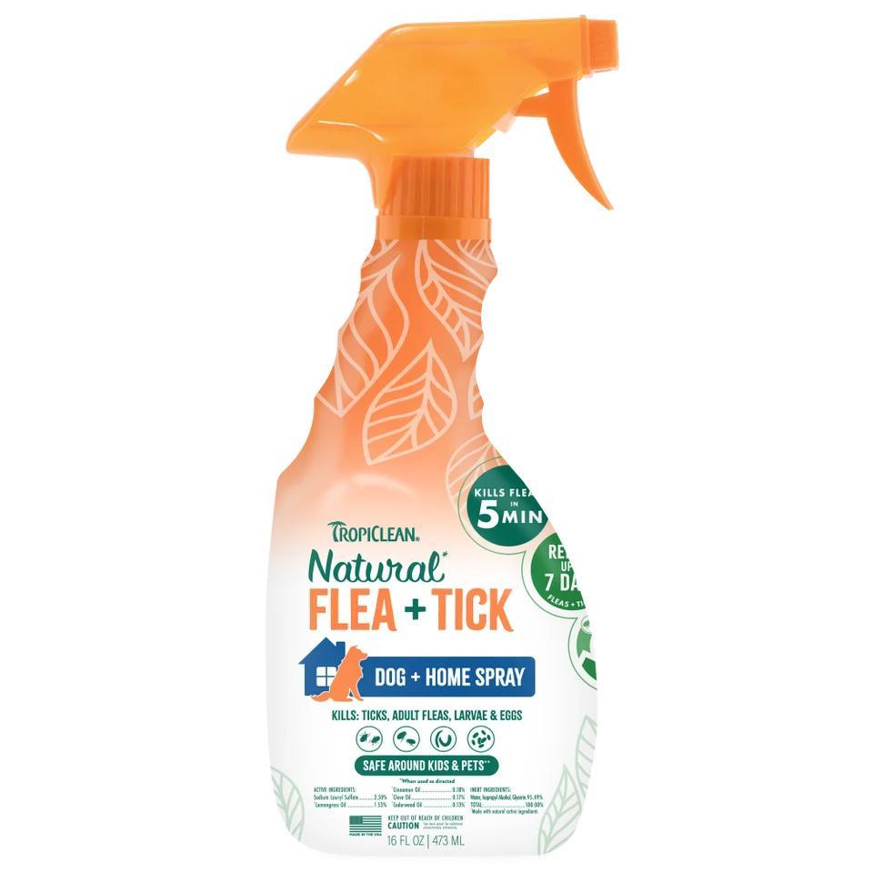 TC NATURAL FLEA + TICK DOG SPRAY 16oz