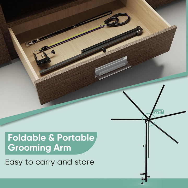 GHD 35"-39" DOG GROOMING ARM WITH CLAMP