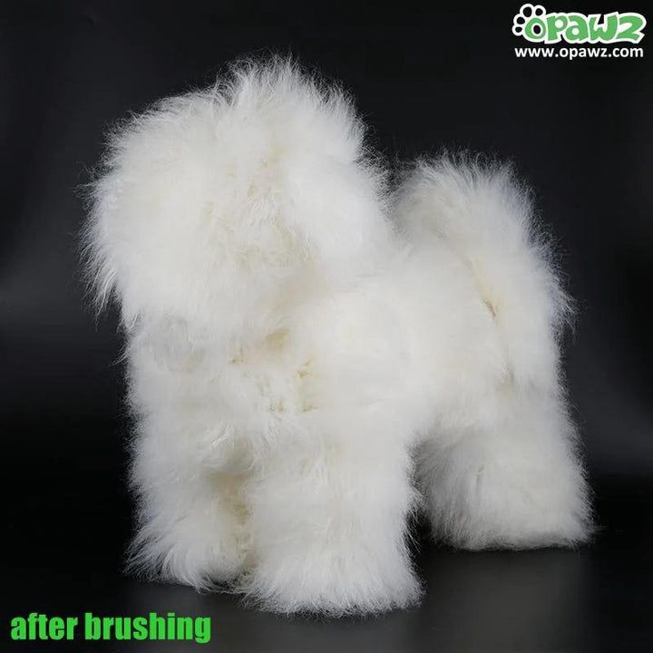 OPAWZ BICHON WHOLEBODY DOG WIG - WHITE