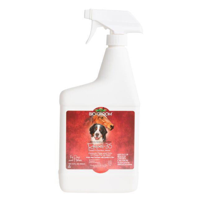 BIO-GROOM REPEL-35 FLEAS & TICKS SPRAY