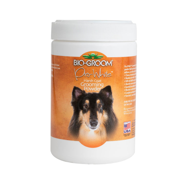 BIO-GROOM PRO-WHITE HARSH COAT GROOMING POWDER