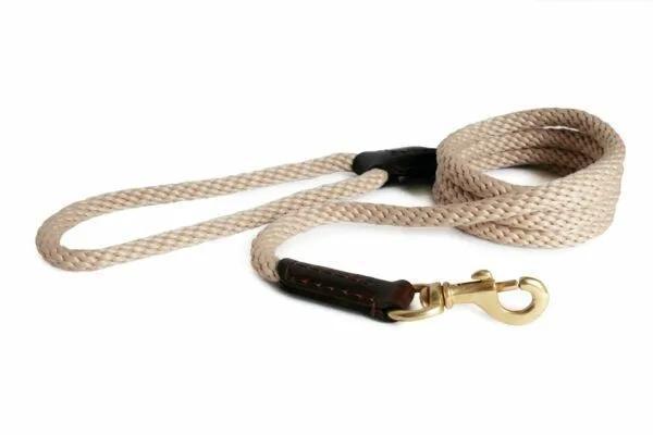 ALVALLEY ROPE LEATHER SNAP LEAD 19MM X 4'