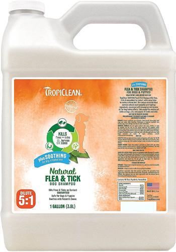 TC NATURAL FLEA & TICK SOOTHING SHAMPOO FOR DOGS