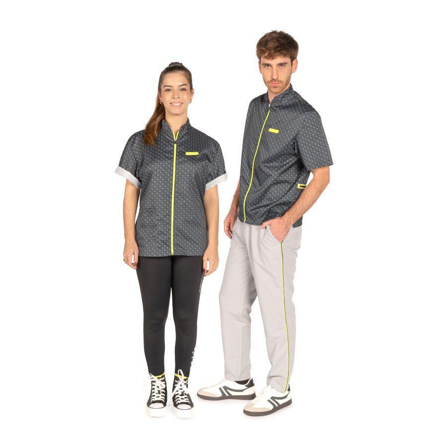 ARTERO RIO PRINTED POODLE LOGO SMOCK