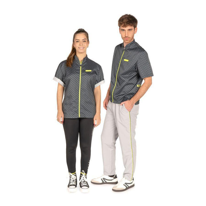 ARTERO RIO PRINTED POODLE LOGO SMOCK