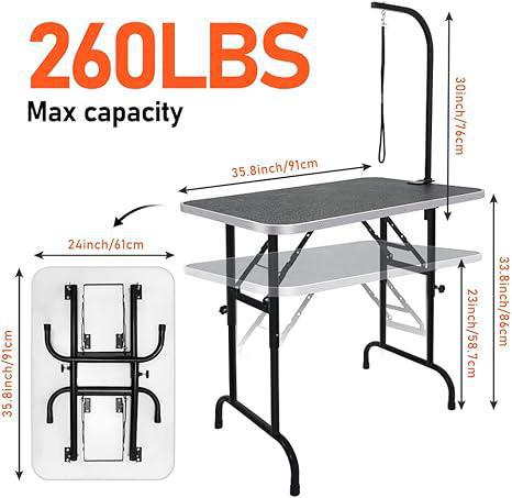 GHD 36" GROOMING TABLE ADJUSTABLE