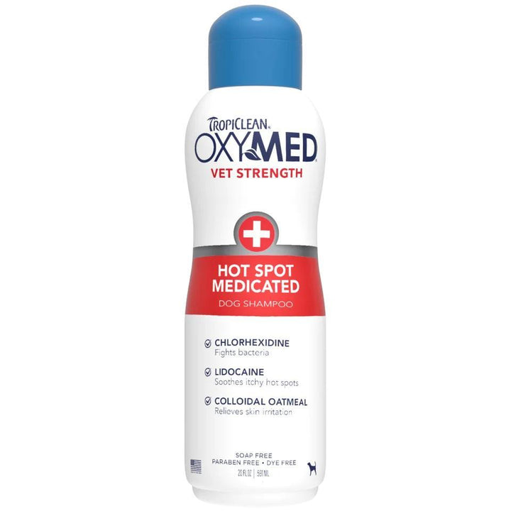 TC OXYMED VET STRENGHT HOT SPOT MEDICATED SHAMPOO 20oz