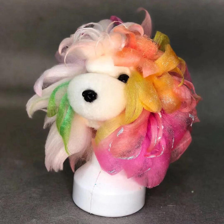 OPAWZ TEDDYBEAR DYEABLE HEAD DOG WIG - WHITE