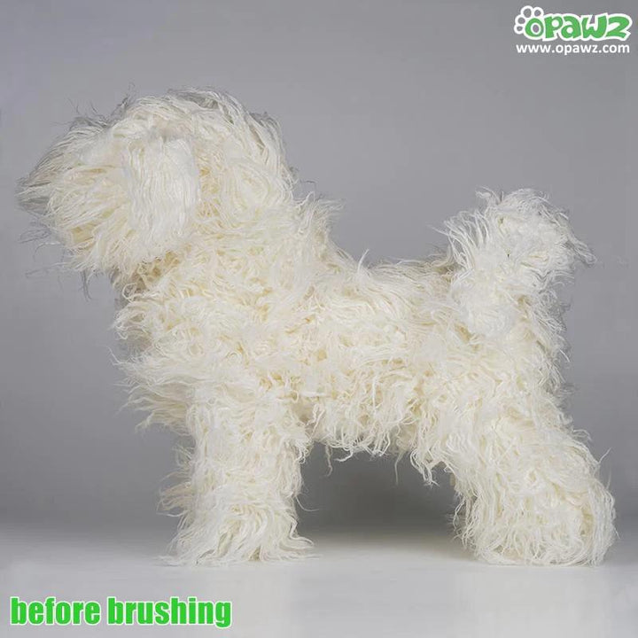 OPAWZ BICHON WHOLEBODY DOG WIG - WHITE
