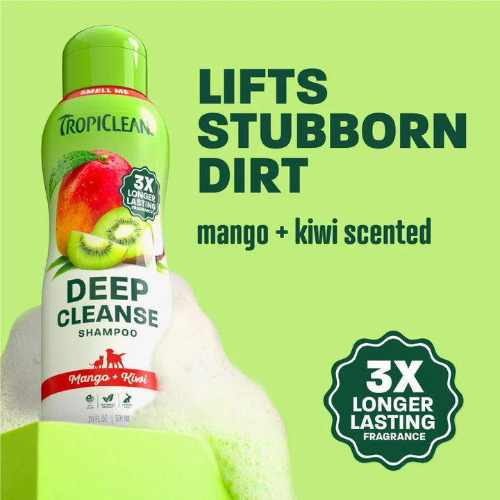TC MANGO + KIWI DEEP CLEANSING SHAMPOO 20oz