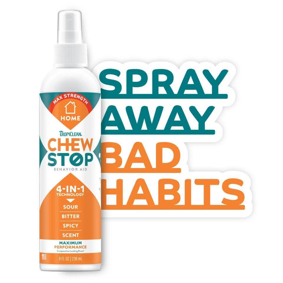 TC CHEW STOP BEHAVIOR AID HOME SPRAY 8oz