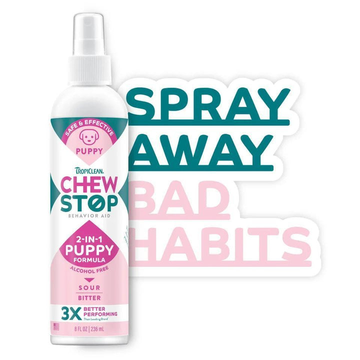 TC CHEW STOP BEHAVIOR AID PUPPY SPRAY 8oz