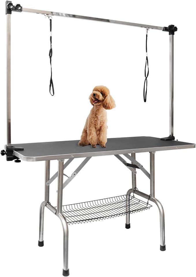 GHD 36" GROOMING TABLE FOLDABLE SHELF OVERHEAD