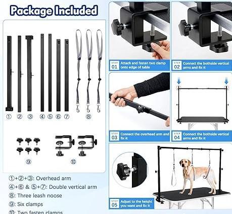 GHD OVERHEAD DOG GROOMING ARM LARGE KIT