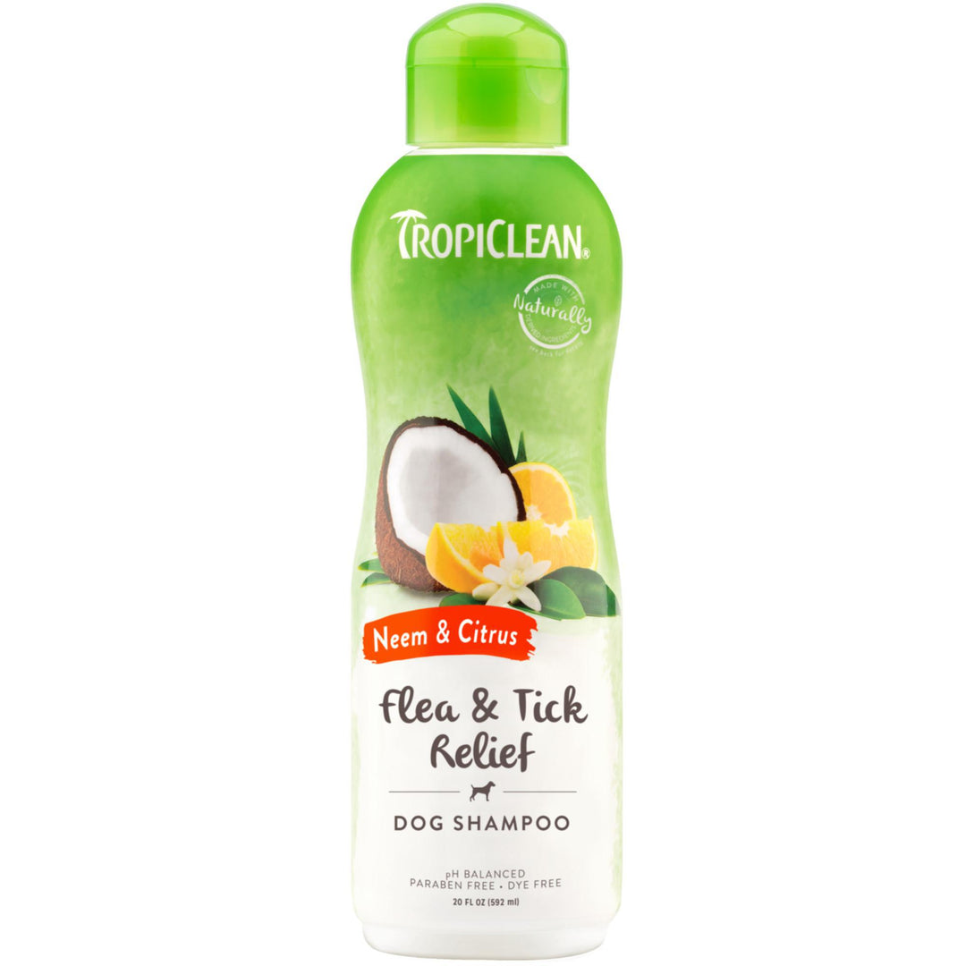 TC NEEM & CITRUS FLEA & TICK RELIEF SHAMPOO FOR DOGS