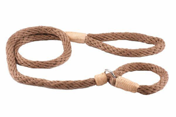 ALVALLEY NYLON SLIP LEAD W/STOP 13MM X 4'