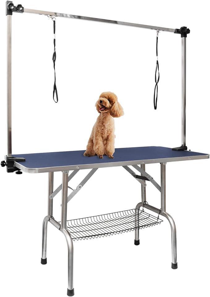 GHD 36" GROOMING TABLE FOLDABLE SHELF OVERHEAD