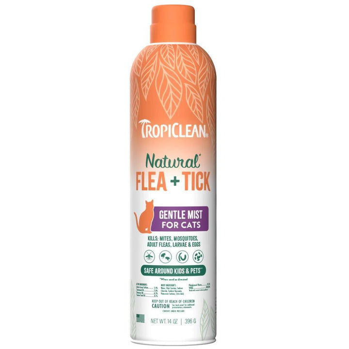 TC NATURAL FLEA + TICK CAT HOME EASY MIST SPRAY 14oz