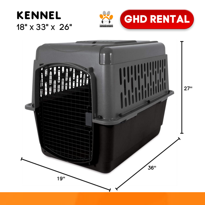 GHD RENTAL DOG KENNELS OR CAGES (PER DAY)