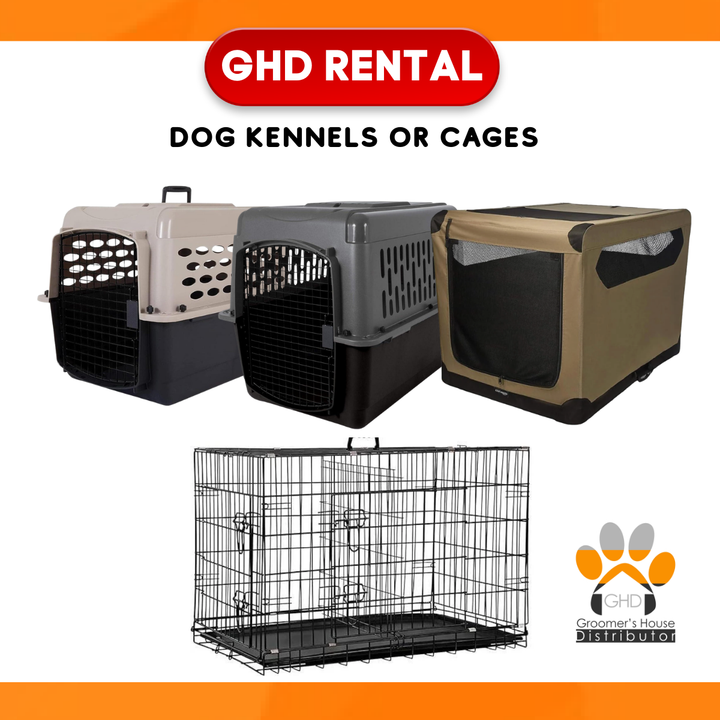 GHD RENTAL DOG KENNELS OR CAGES (PER DAY)