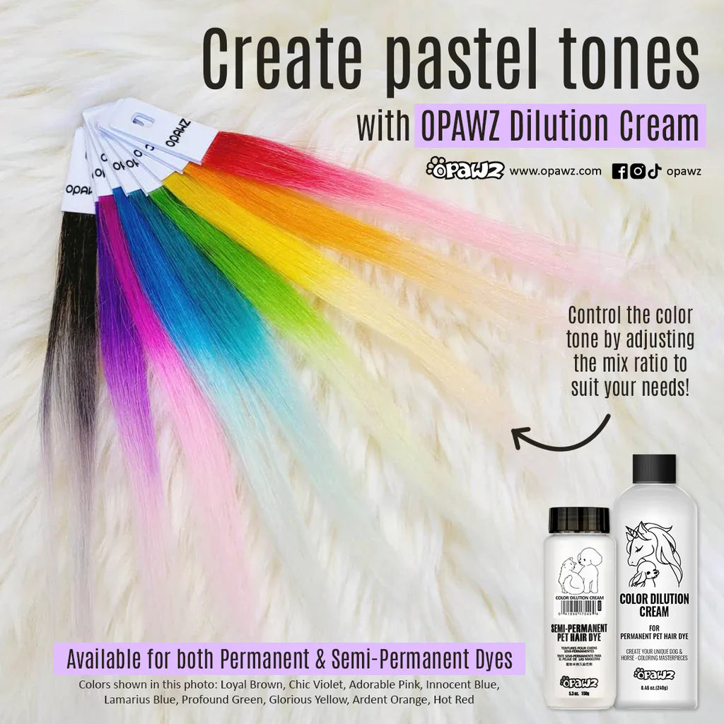 OPAWZ PET HAIR DYE SEMI PERMANENT 5.3oz