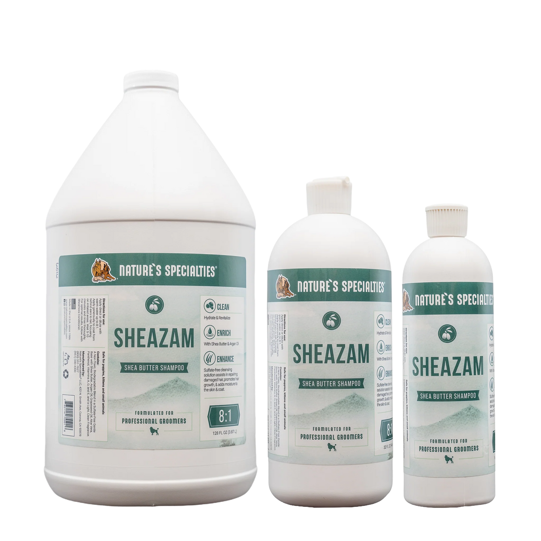 NS SHEAZAM SHEA BUTTER SHAMPOO 8:1