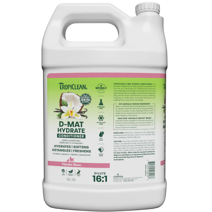 TC VANILLA BEAN HYDRATE & SHINE PET CONDITIONER