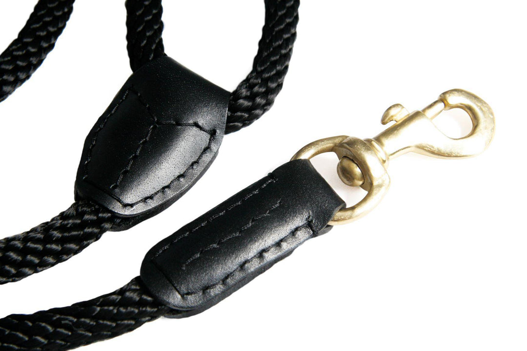 ALVALLEY ROPE LEATHER SNAP LEAD 19MM X 4'