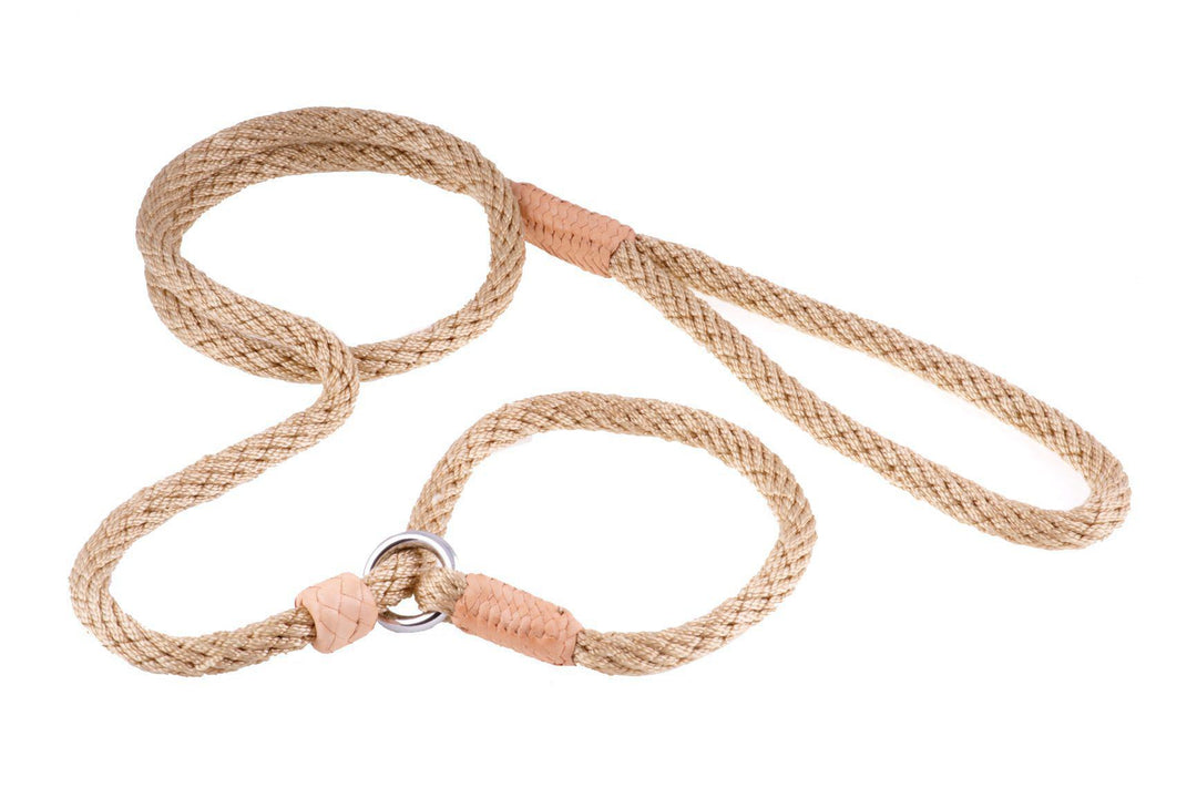ALVALLEY NYLON SLIP LEAD W/STOP 8MM X 4'