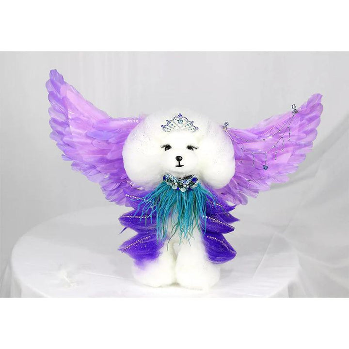 OPAWZ TOY POODLE DYEABLE WHOLE BODY DOG WIG WHITE
