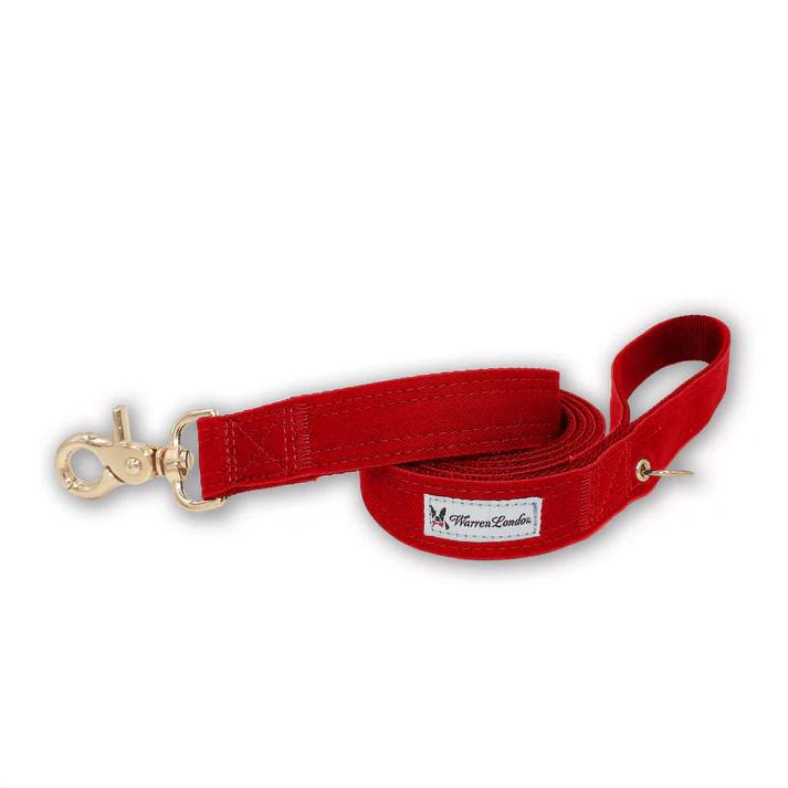 WL FABRIC LEASH RED 5FT