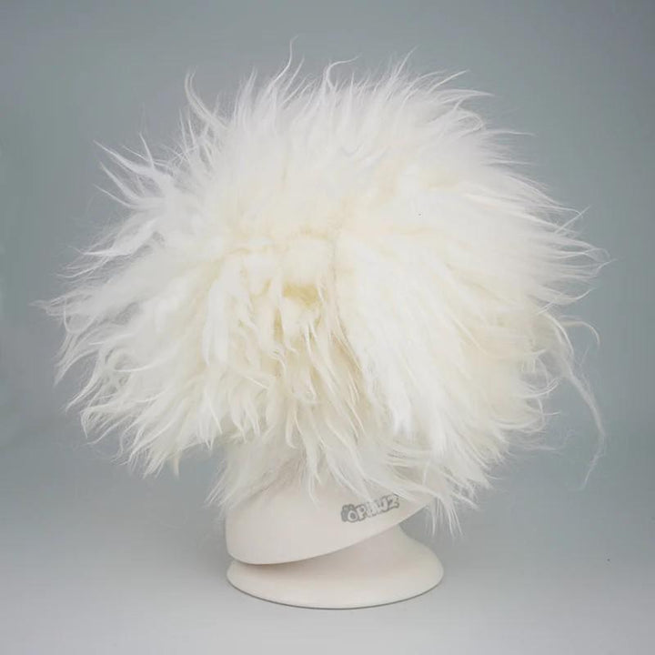 OPAWZ TEDDYBEAR DYEABLE HEAD DOG WIG - WHITE