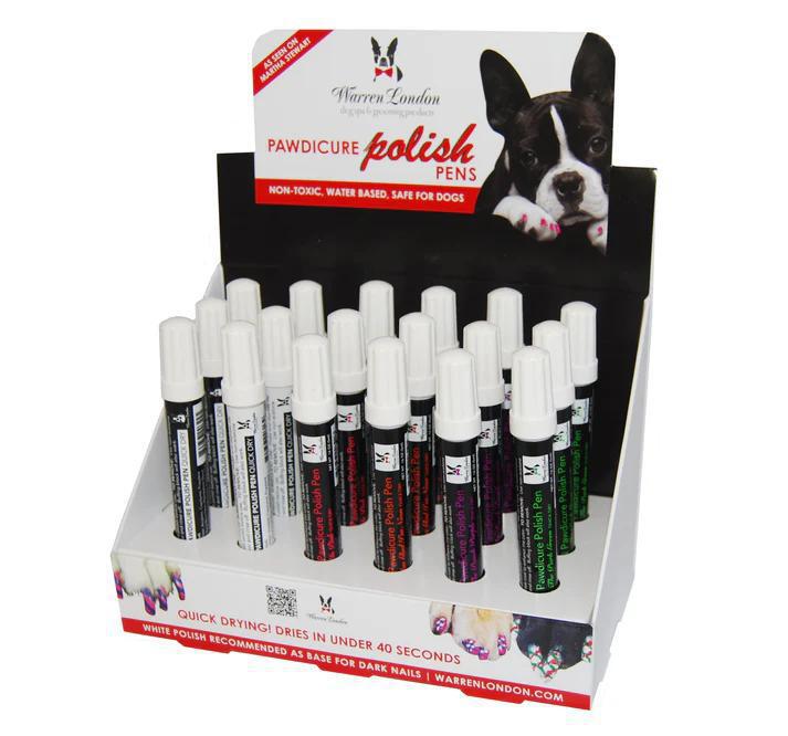WL CARDBOARD DOG NAIL DISPLAY 18 PCS
