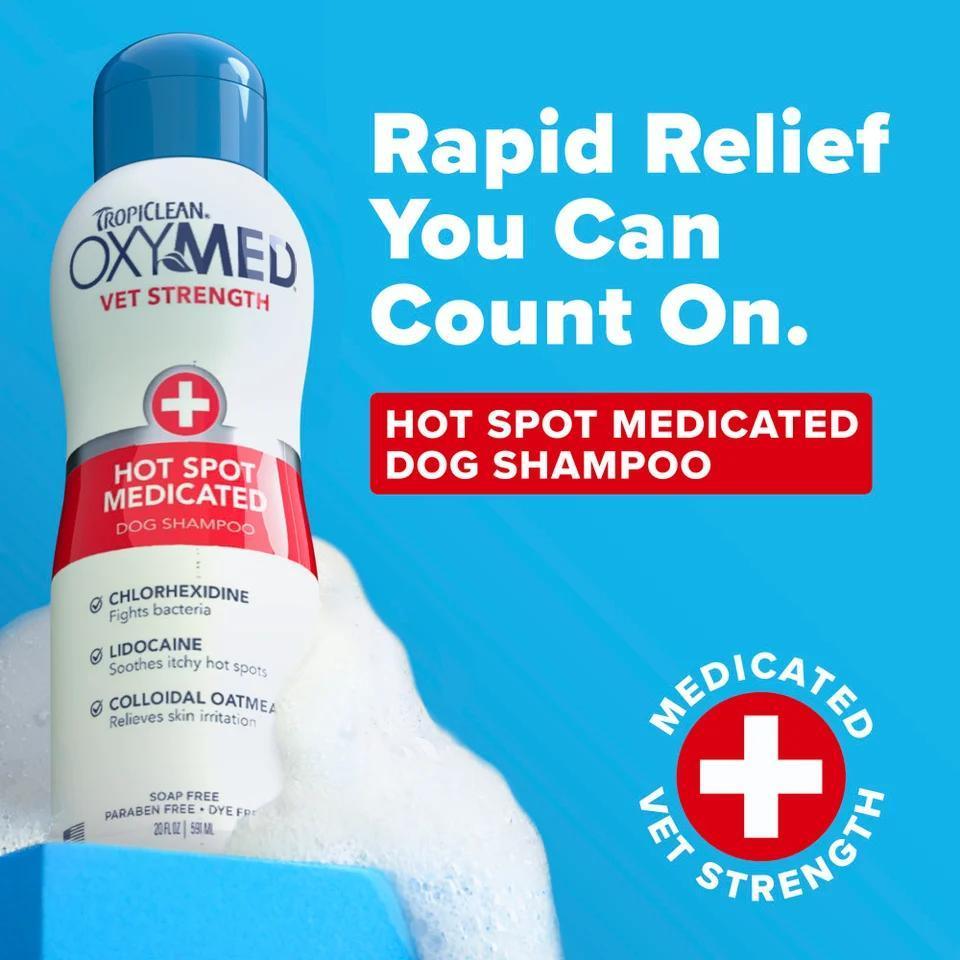 TC OXYMED VET STRENGHT HOT SPOT MEDICATED SHAMPOO 20oz